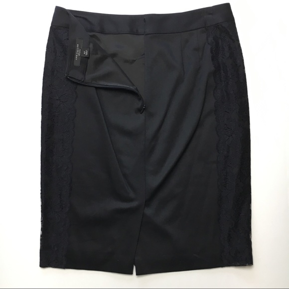 Ann Taylor Black Pencil Skirt 2-pc Suit, sz 4P - Picture 8 of 8